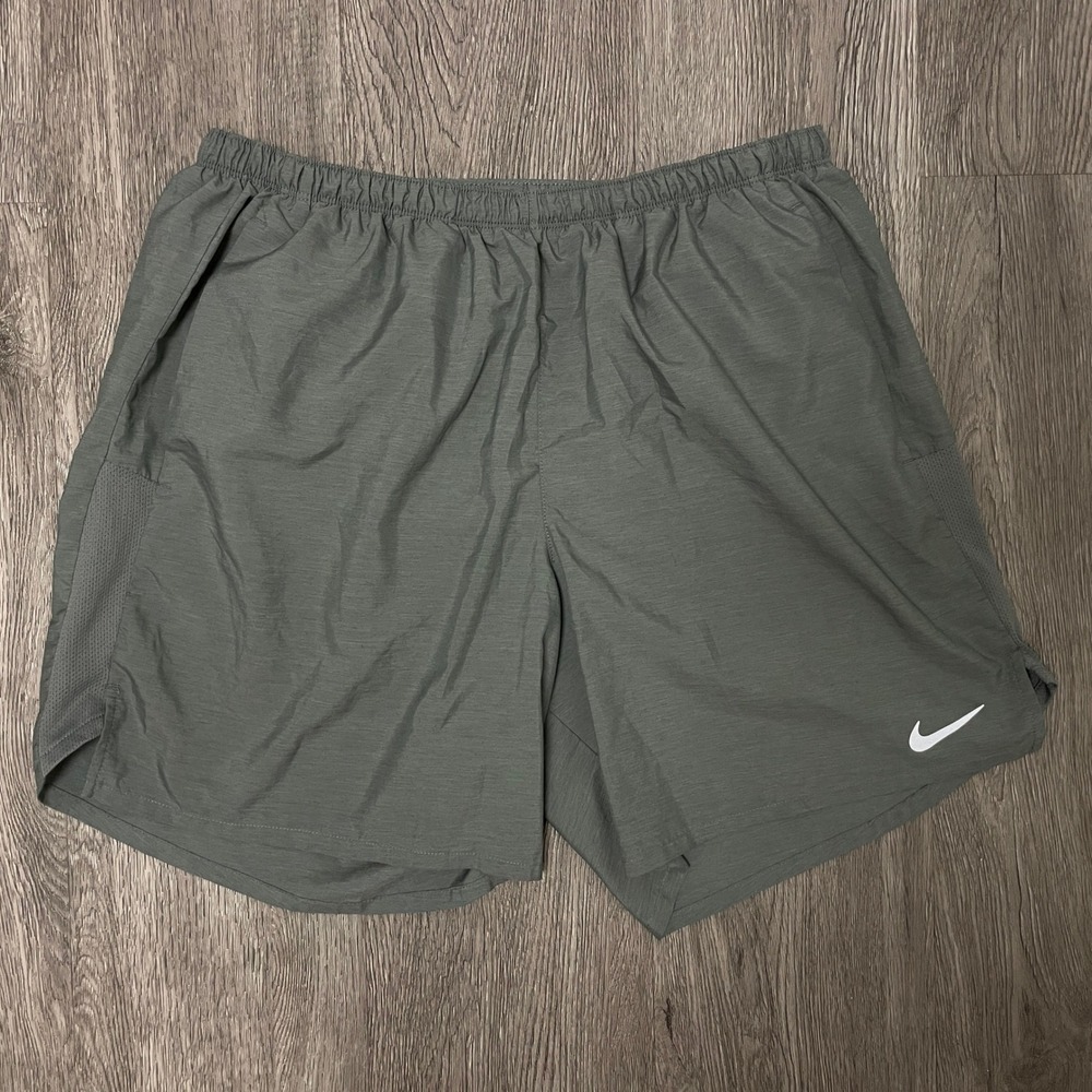 Nike Shorts Mens XL Gray Running Dri-FIT Challenger Athletic Trail CZ9066-084